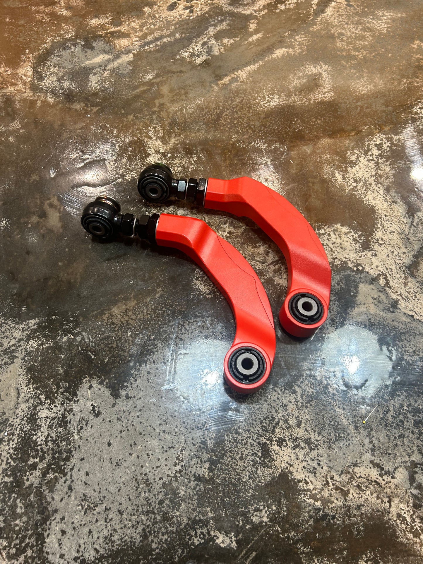 go2fast 2015-25 Mustang Billet Adjustable Camber Arms